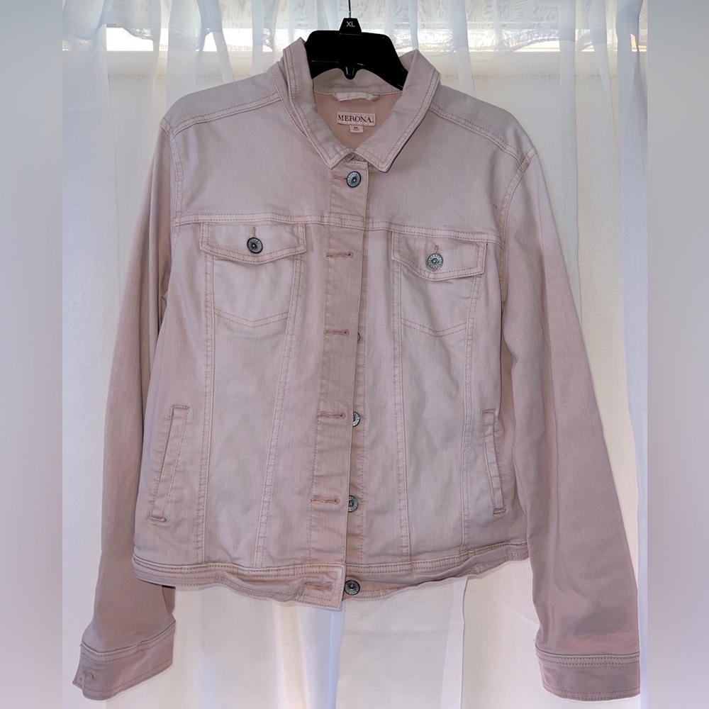 Pink Jean Jacket